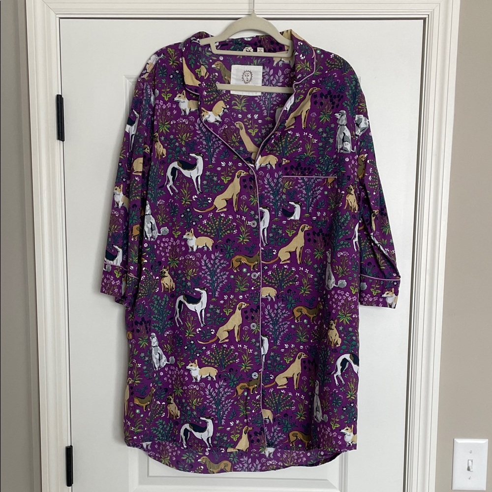Must Love Dogs Printfresh Pajama Sleep Shirt Top